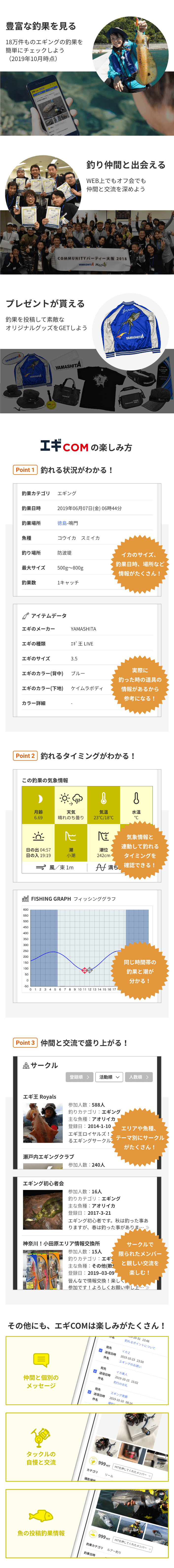 エギcom 13万人のイカ釣りsns エギcom 日本最大クラスの釣果情報 釣り仲間と出会えるエギング専門コミュニティー